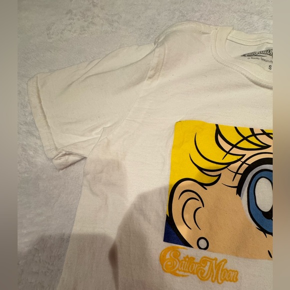Sailor Moon Men’s/Unisex White T-Shirt Size Small - Picture 6 of 12